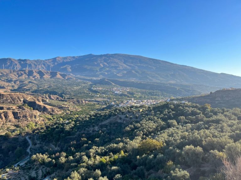 Stunning natural surroundings and views from villa ZL25 in Pinos del Valle, Granada